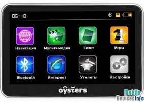 GPS navigator Oysters Chrom 1000