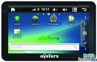 GPS navigator Oysters Chrom 5500