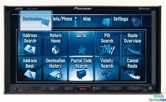 GPS navigator Pioneer AVIC-HD3-II